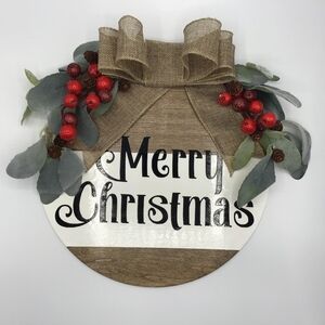𝅺NEW Christmas Sign Farmhouse Rustic Decor Holiday